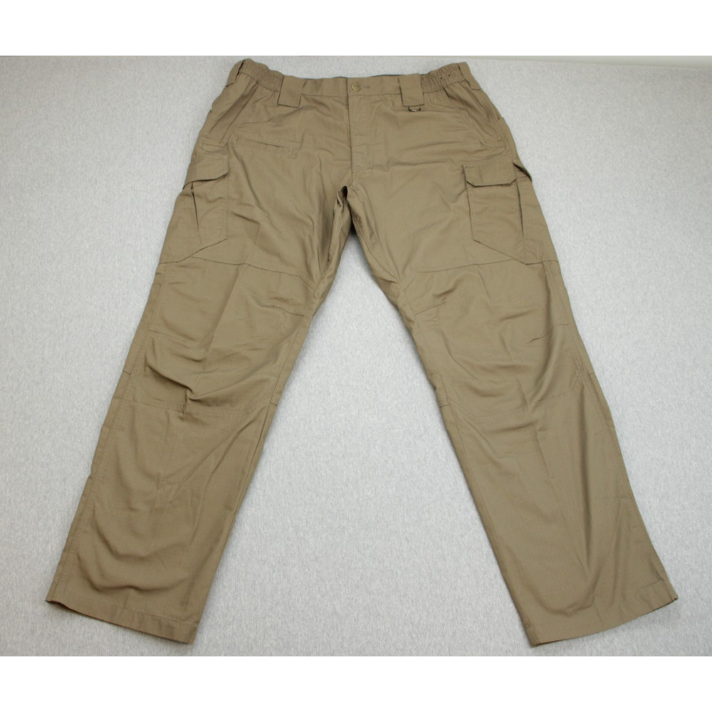CQR Pants Mens 40 x 32 Brown‎ Ripstop Cargo Straight Outdoor Performance